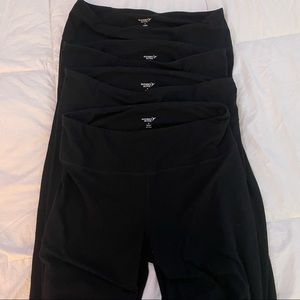 Old Navy Active Black Yoga Atheltic Pants Bundle/Size XL/4 Pairs